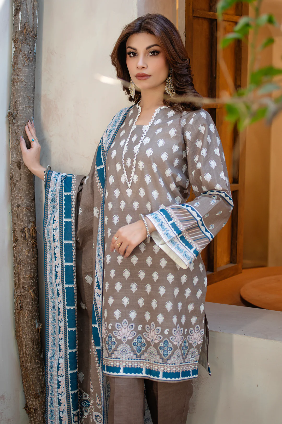 Shirt Shalwar Dupatta - 0576 - Image 6