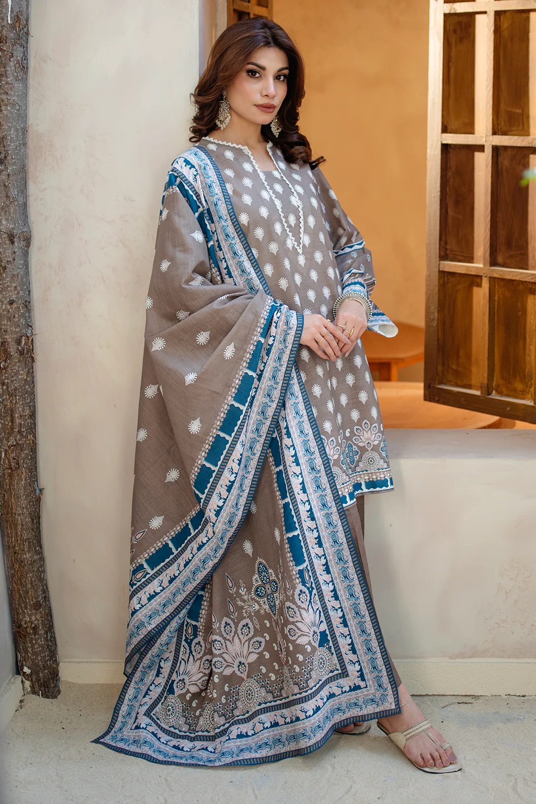 Shirt Shalwar Dupatta - 0576 - Image 7
