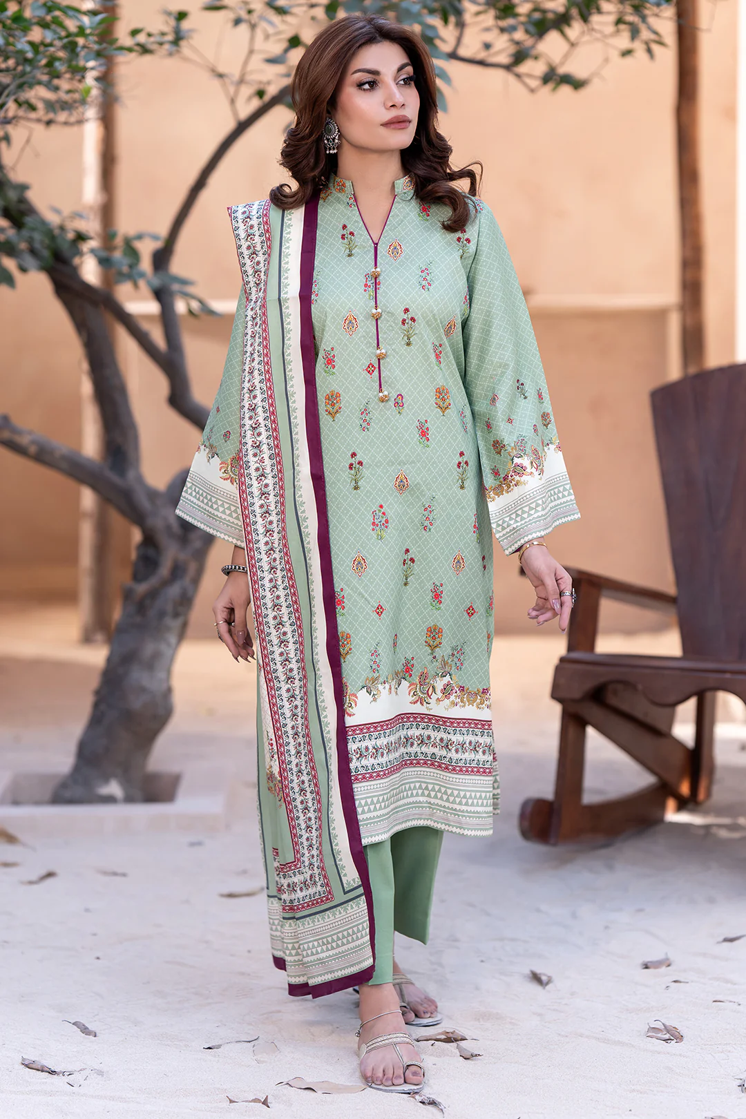 Shirt Shalwar Dupatta - 0588