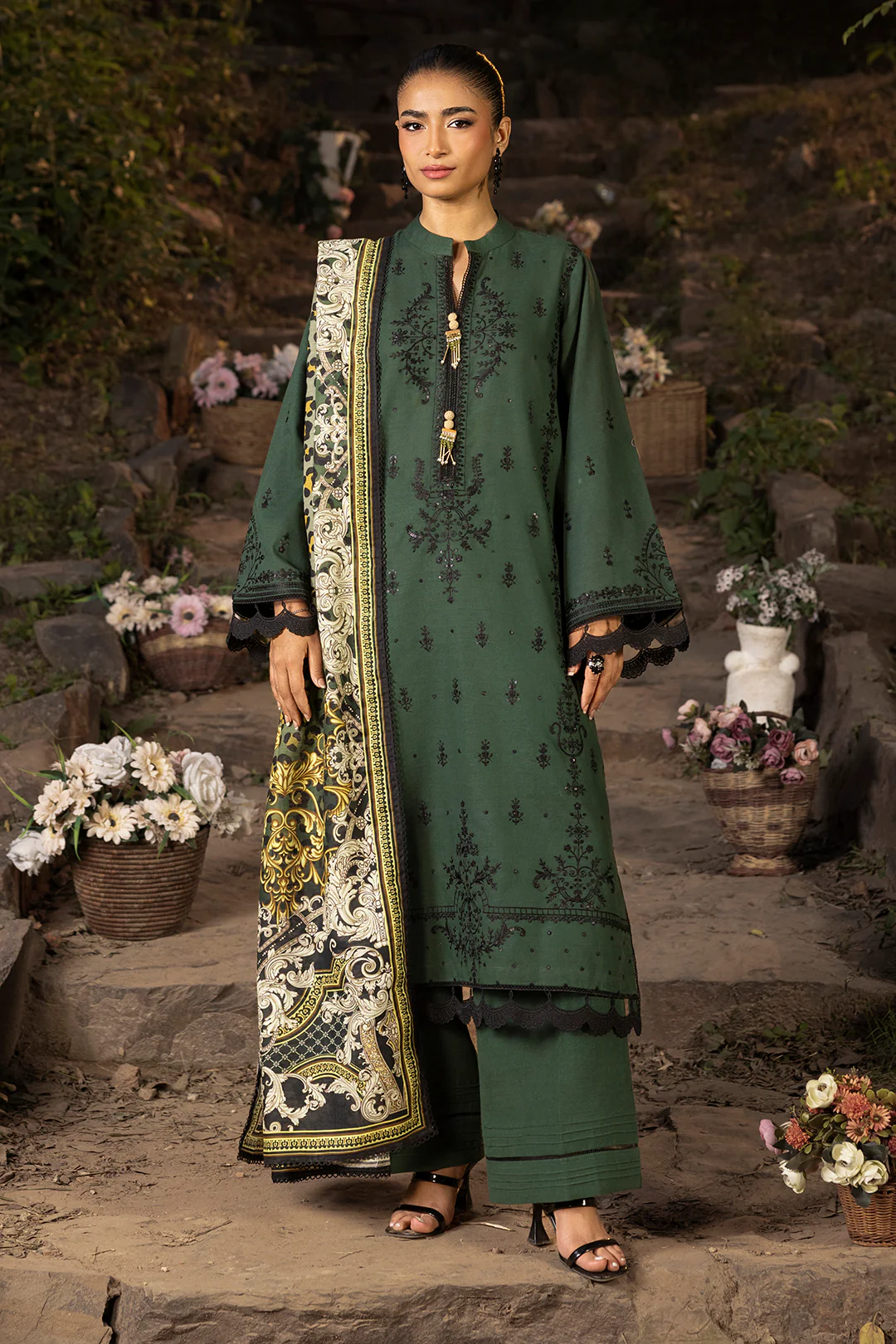 Shirt Shalwar Dupatta - 0165 - Image 6