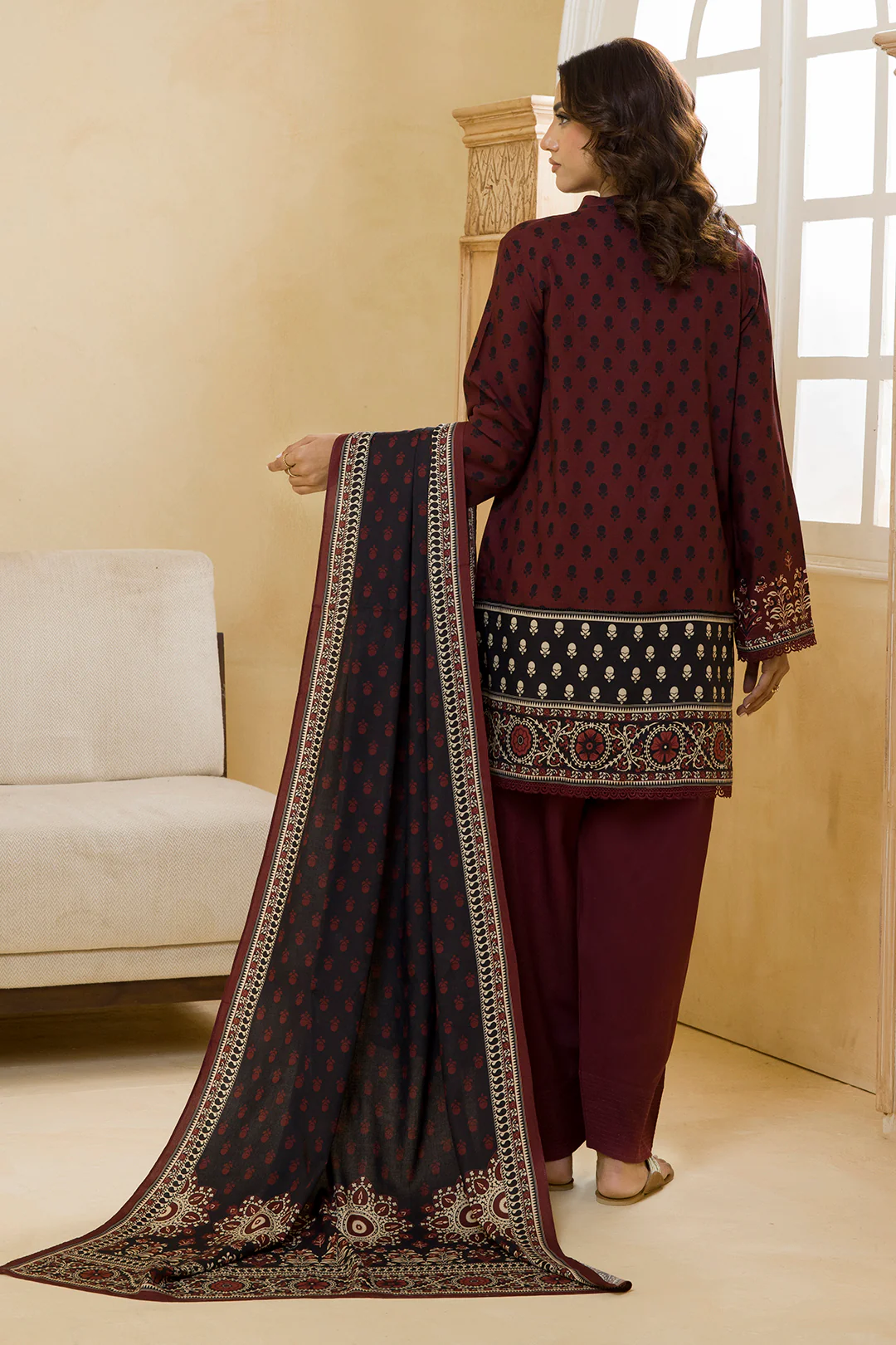 Shirt Shalwar Dupatta - 0107 - Image 9