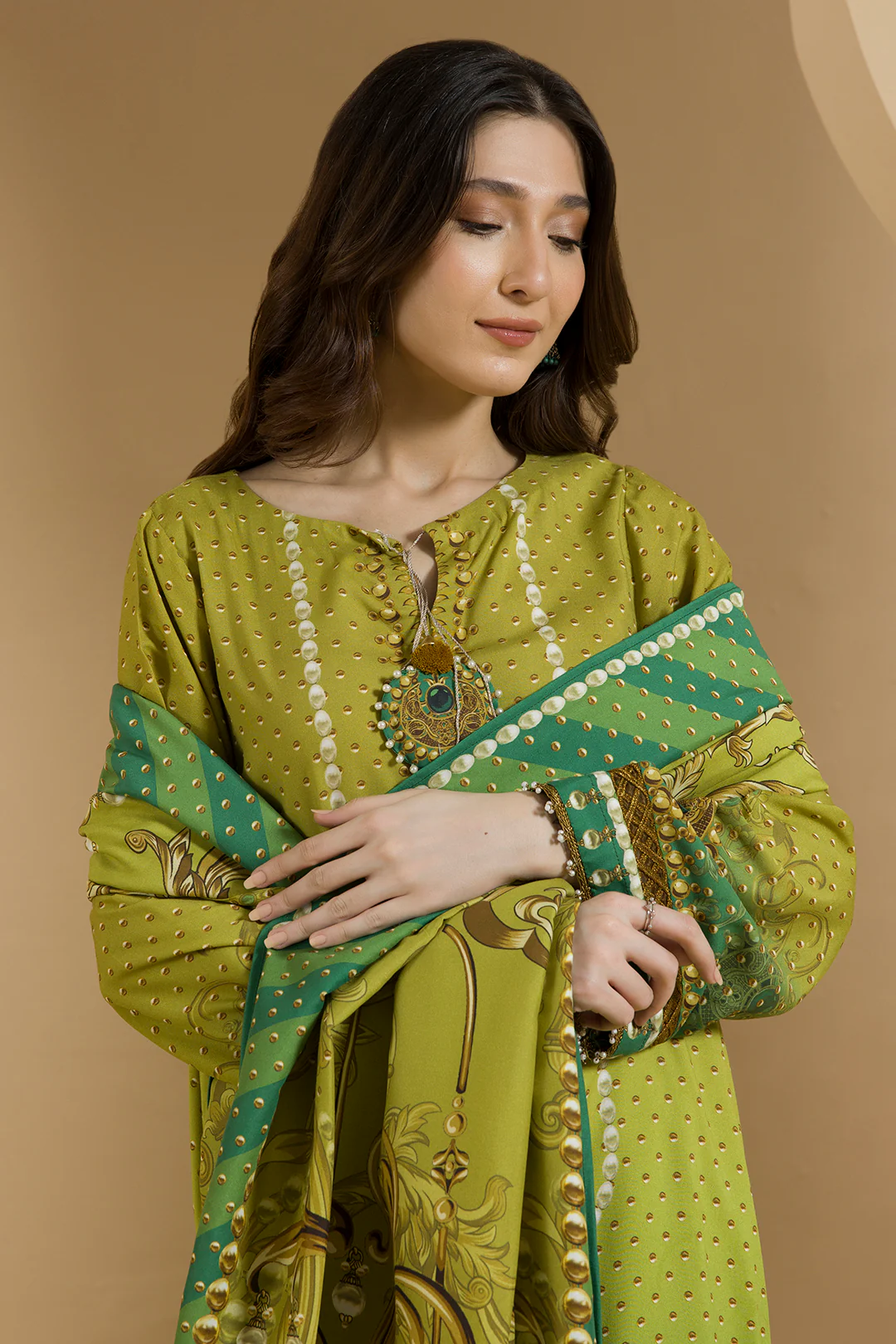 Shirt Shalwar Dupatta - 0108 - Image 3