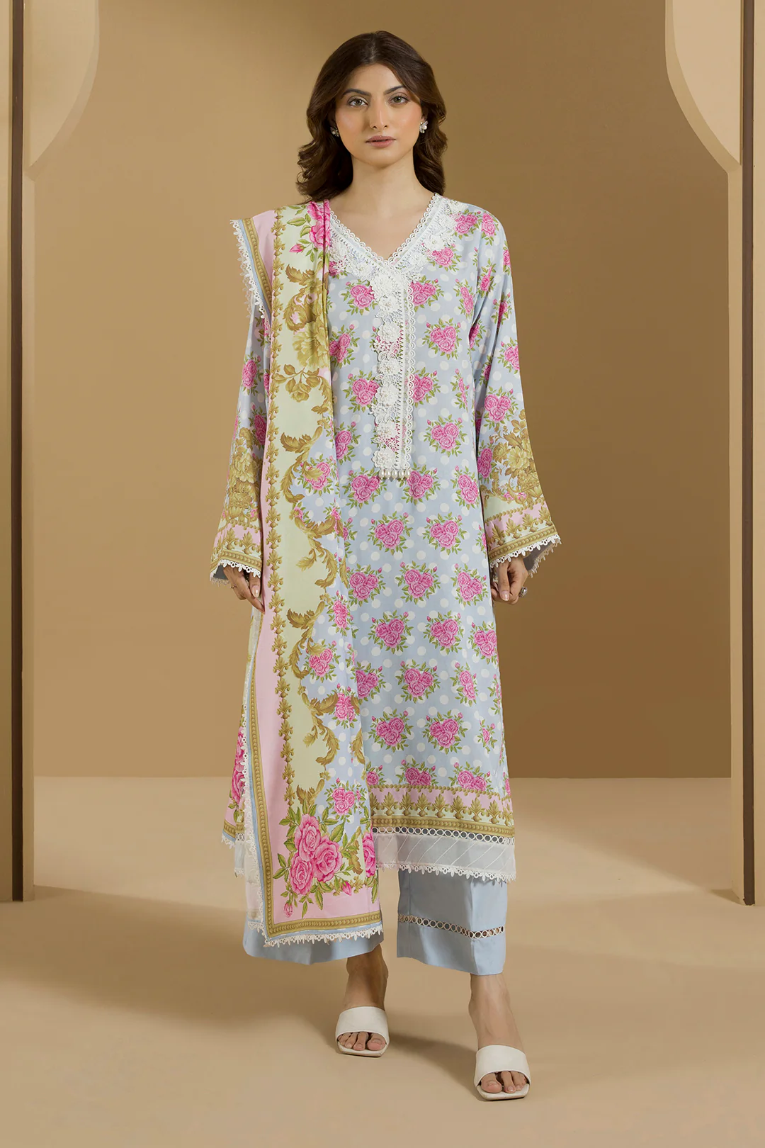 Shirt Shalwar Dupatta - 0111 - Image 3