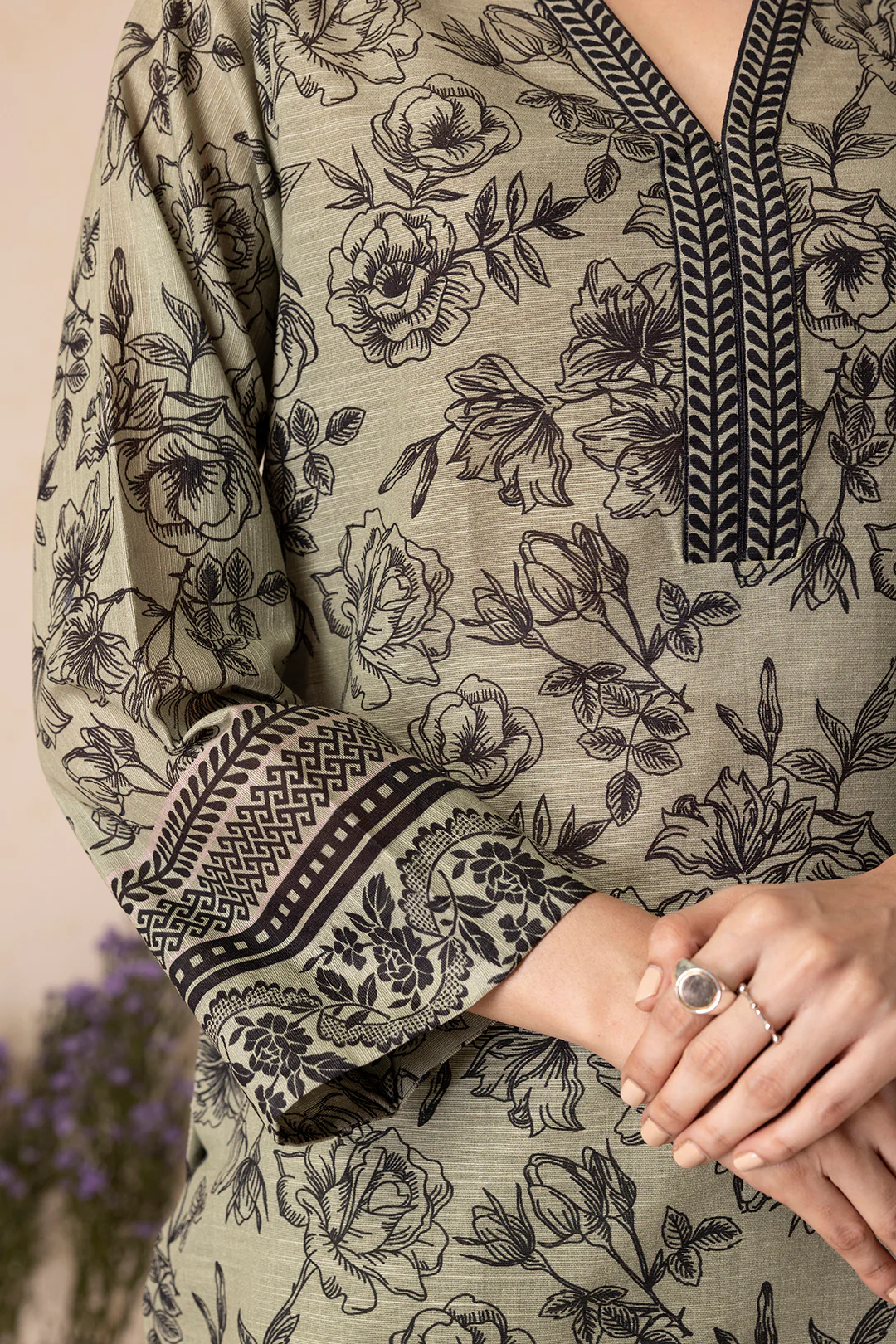 Shirt Shalwar Dupatta - 0135 - Image 7