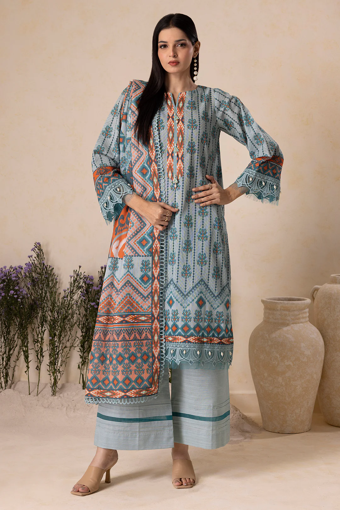 Shirt Shalwar Dupatta - 0136