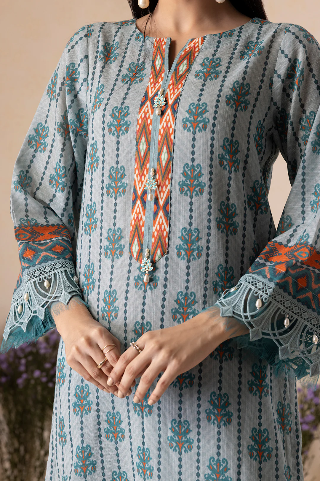 Shirt Shalwar Dupatta - 0136 - Image 9