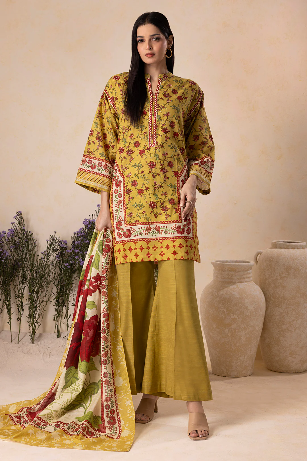 Shirt Shalwar Dupatta - 0137 - Image 3