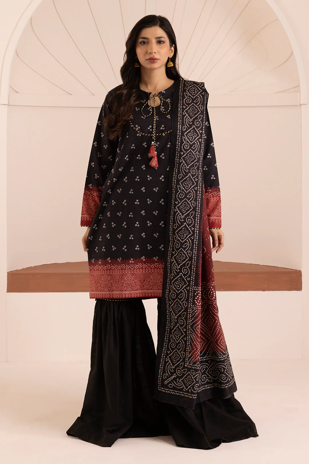Shirt Shalwar Dupatta - 0274 - Image 4