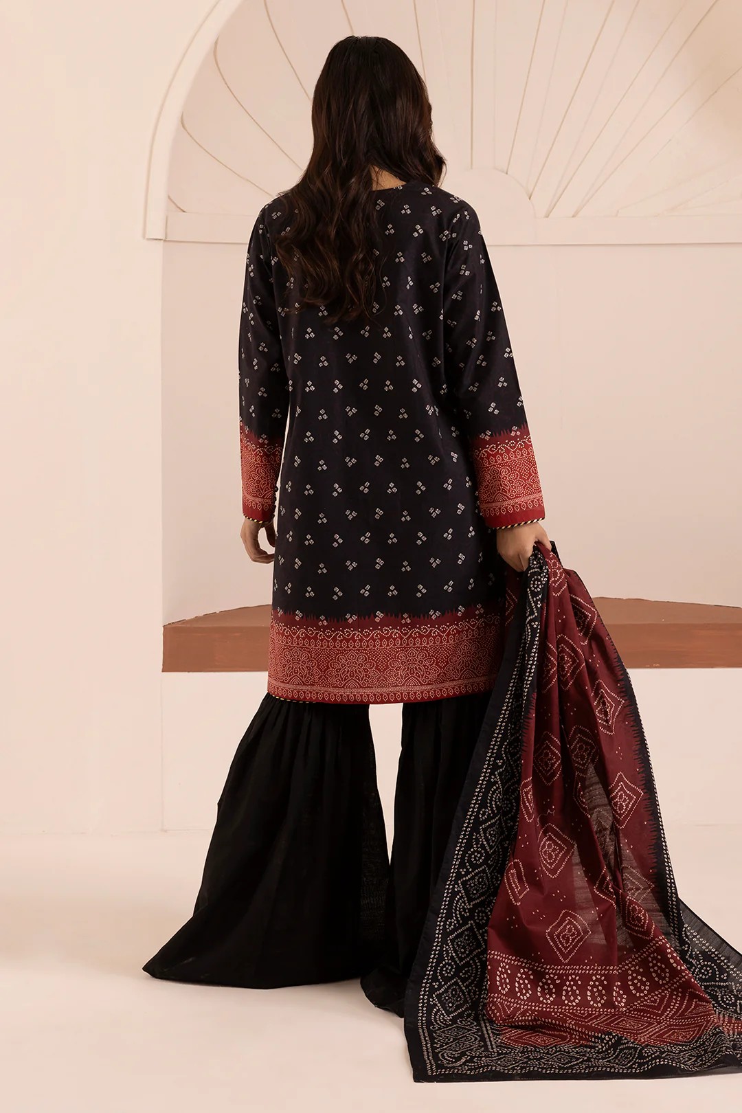 Shirt Shalwar Dupatta - 0274 - Image 9