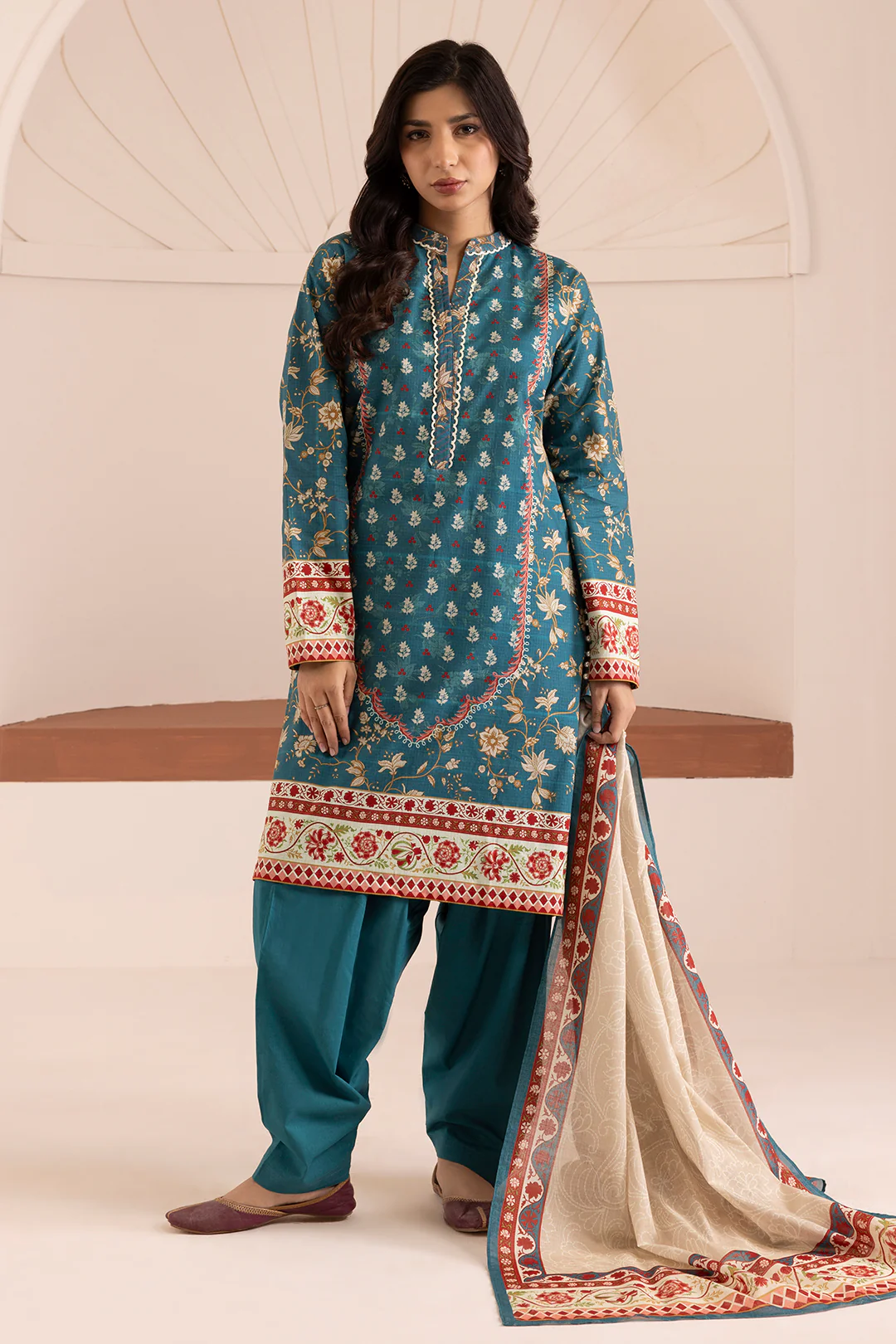 Shirt Shalwar Dupatta - 0276 - Image 4