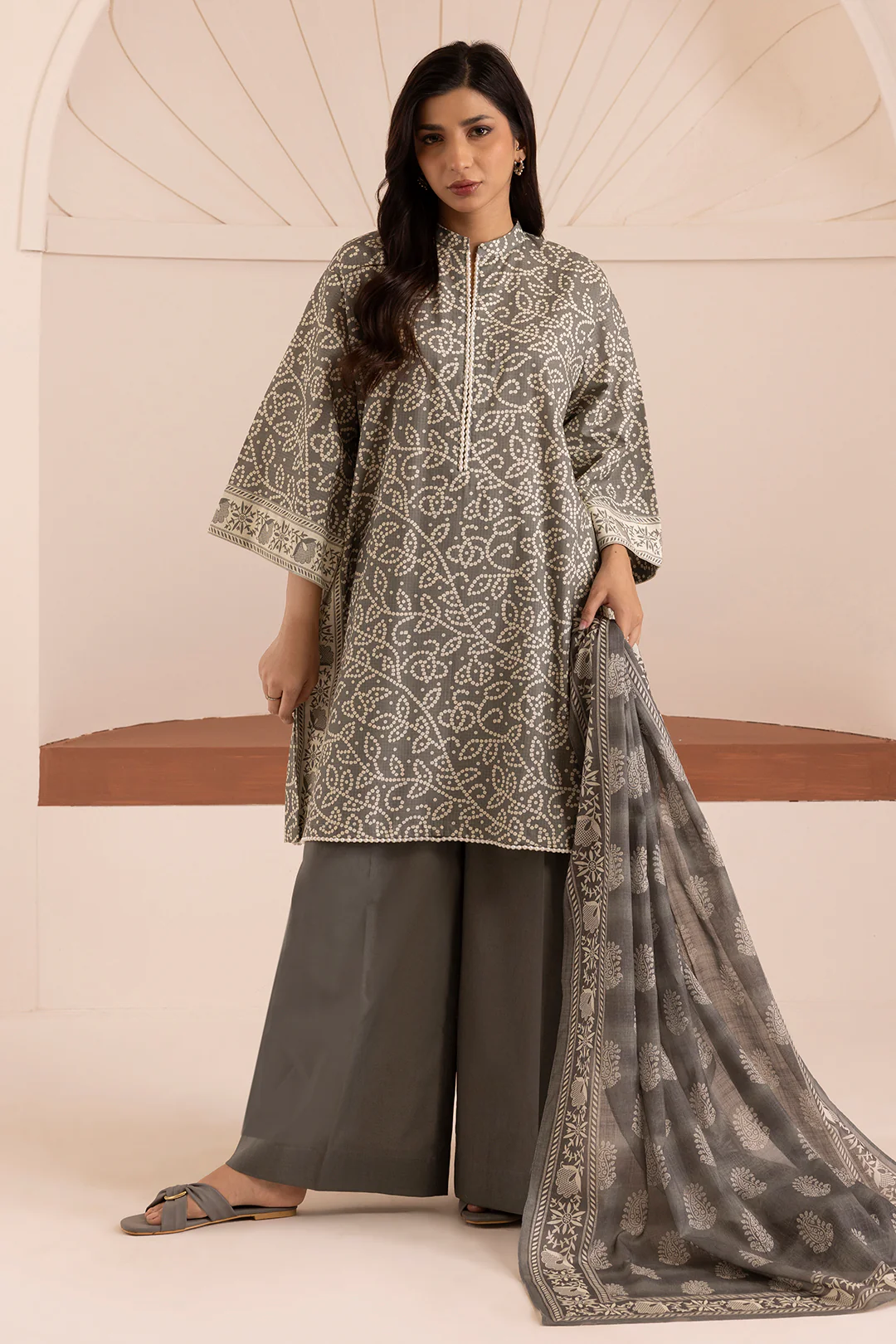 Shirt Shalwar Dupatta - 0277 - Image 4
