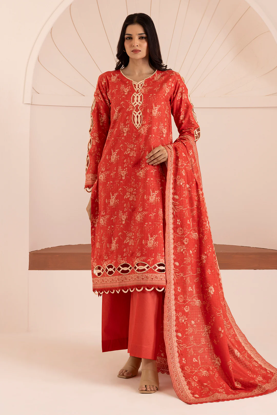 Shirt Shalwar Dupatta - 0280 - Image 3