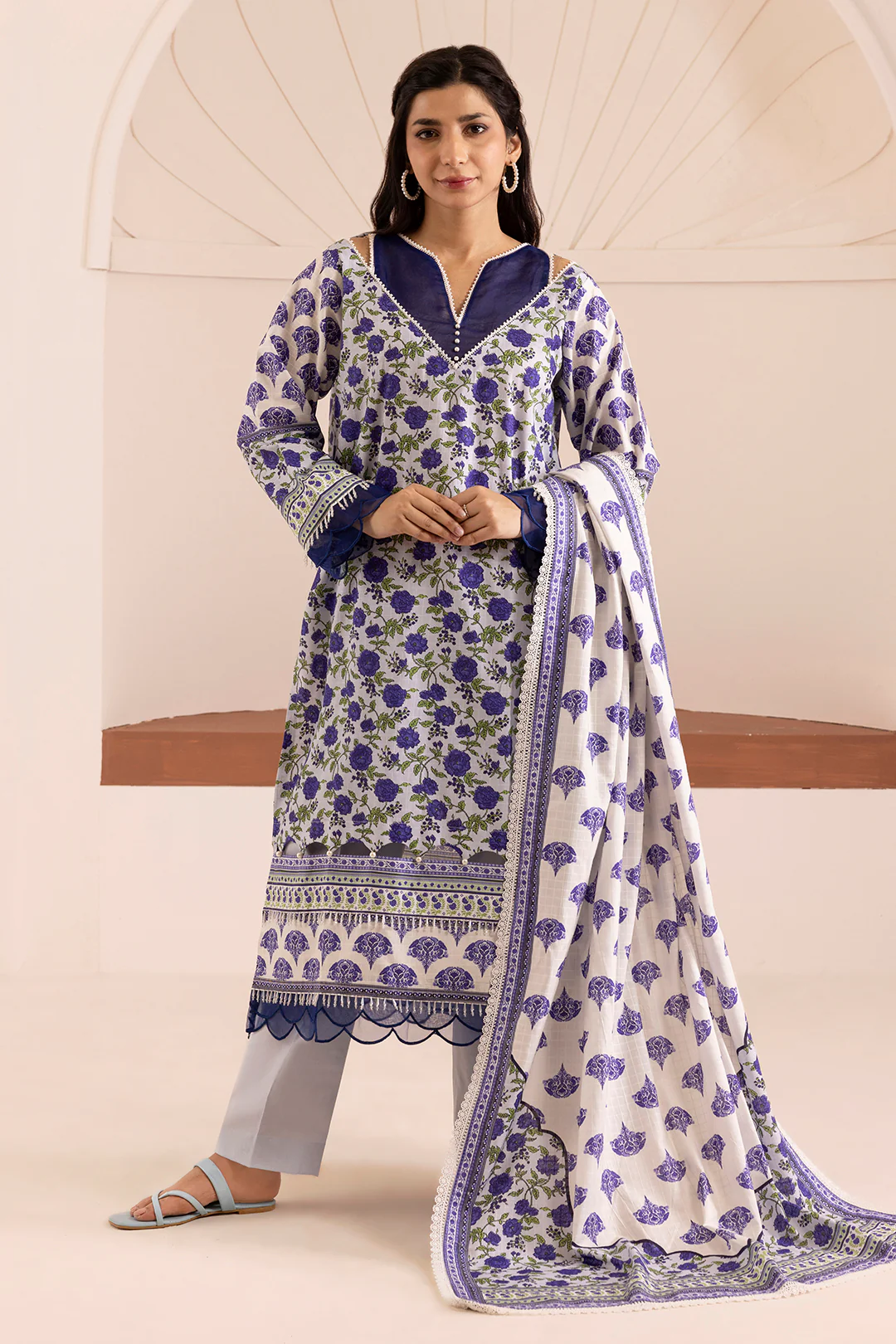 Shirt Shalwar Dupatta - 0281 - Image 3