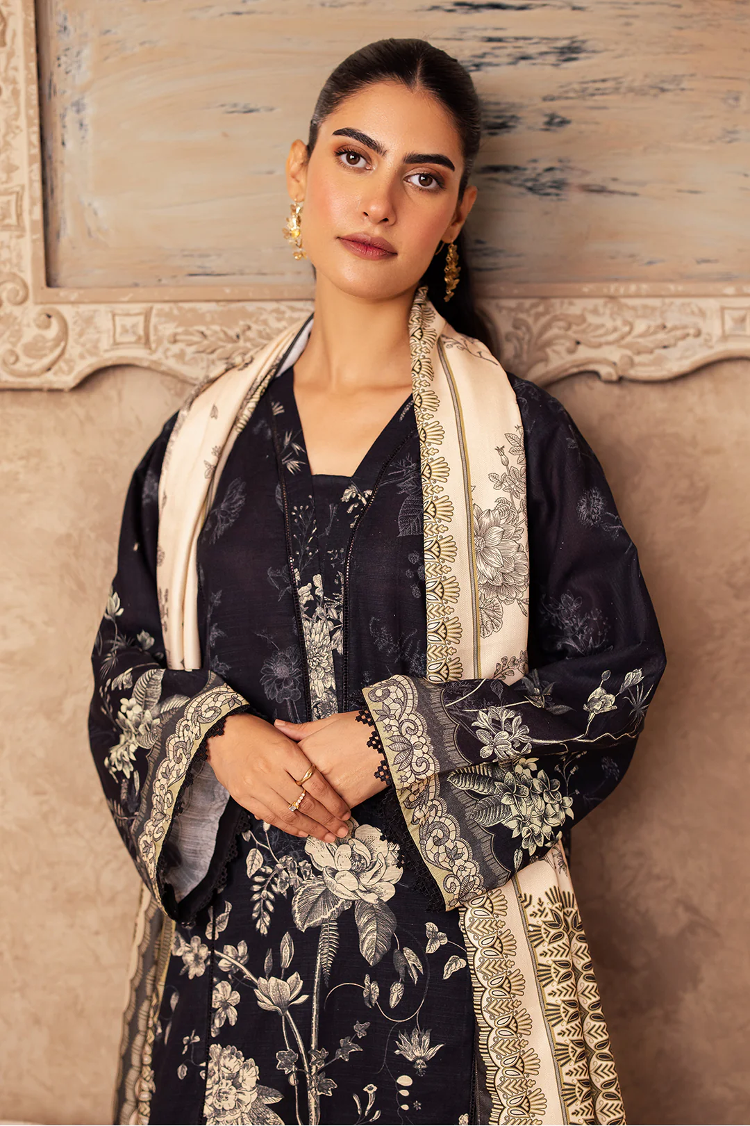 Shirt Shalwar Shawl - 0285 - Image 6