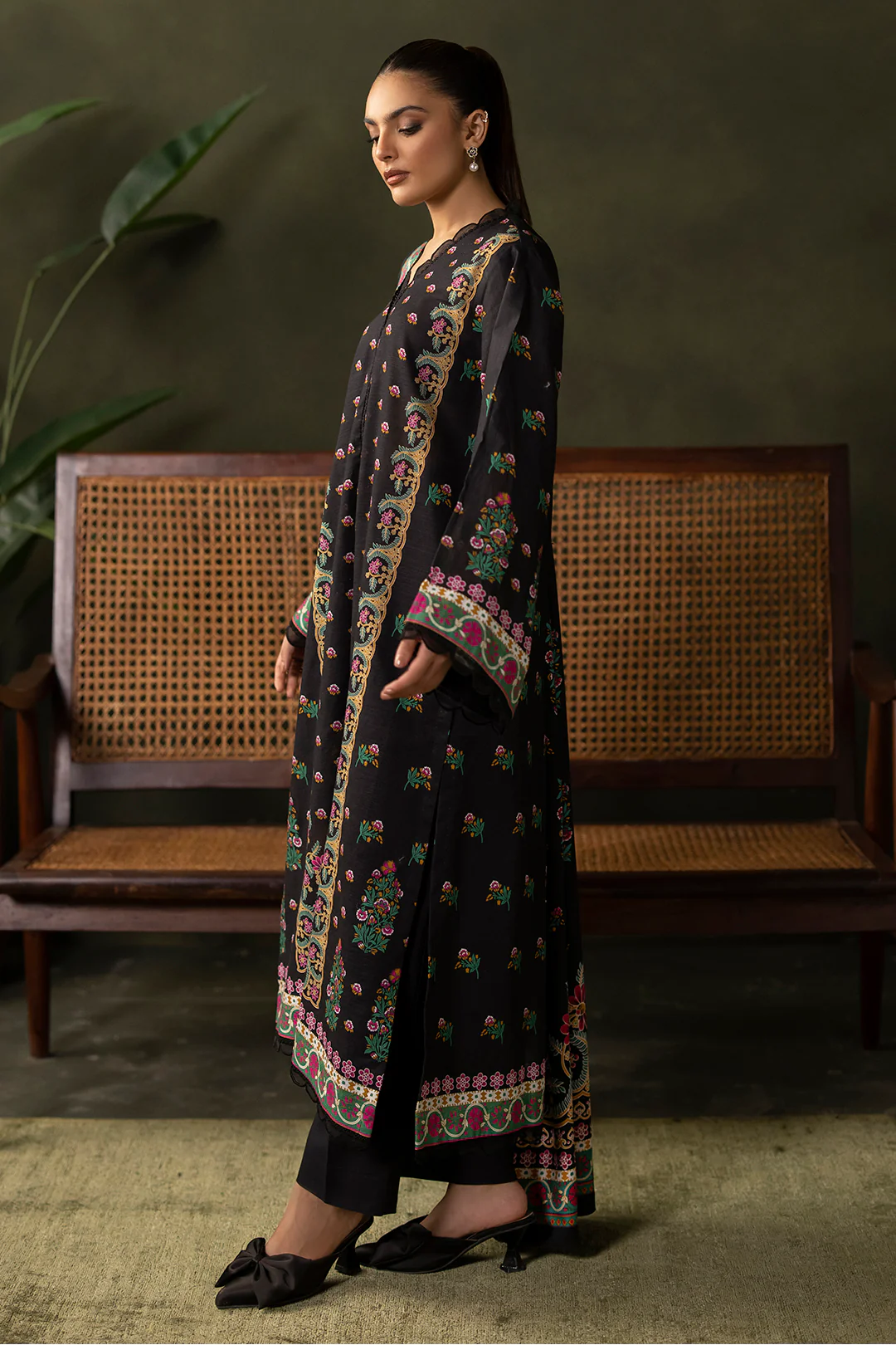 Shirt Shalwar Shawl - 0286 - Image 3