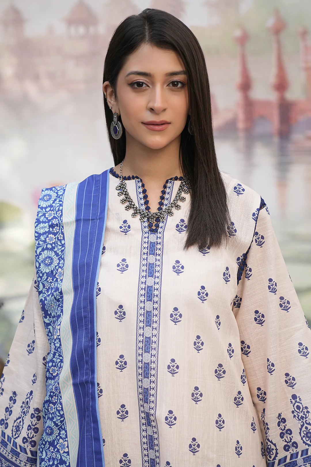 Shirt Shalwar Shawl - 0382 - Image 2