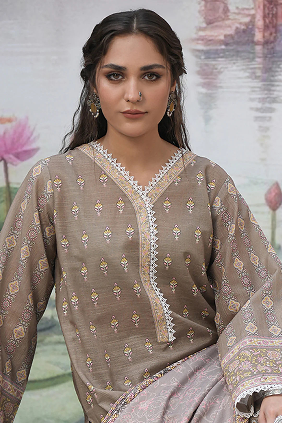 Shirt Shalwar Shawl - 0383 - Image 2