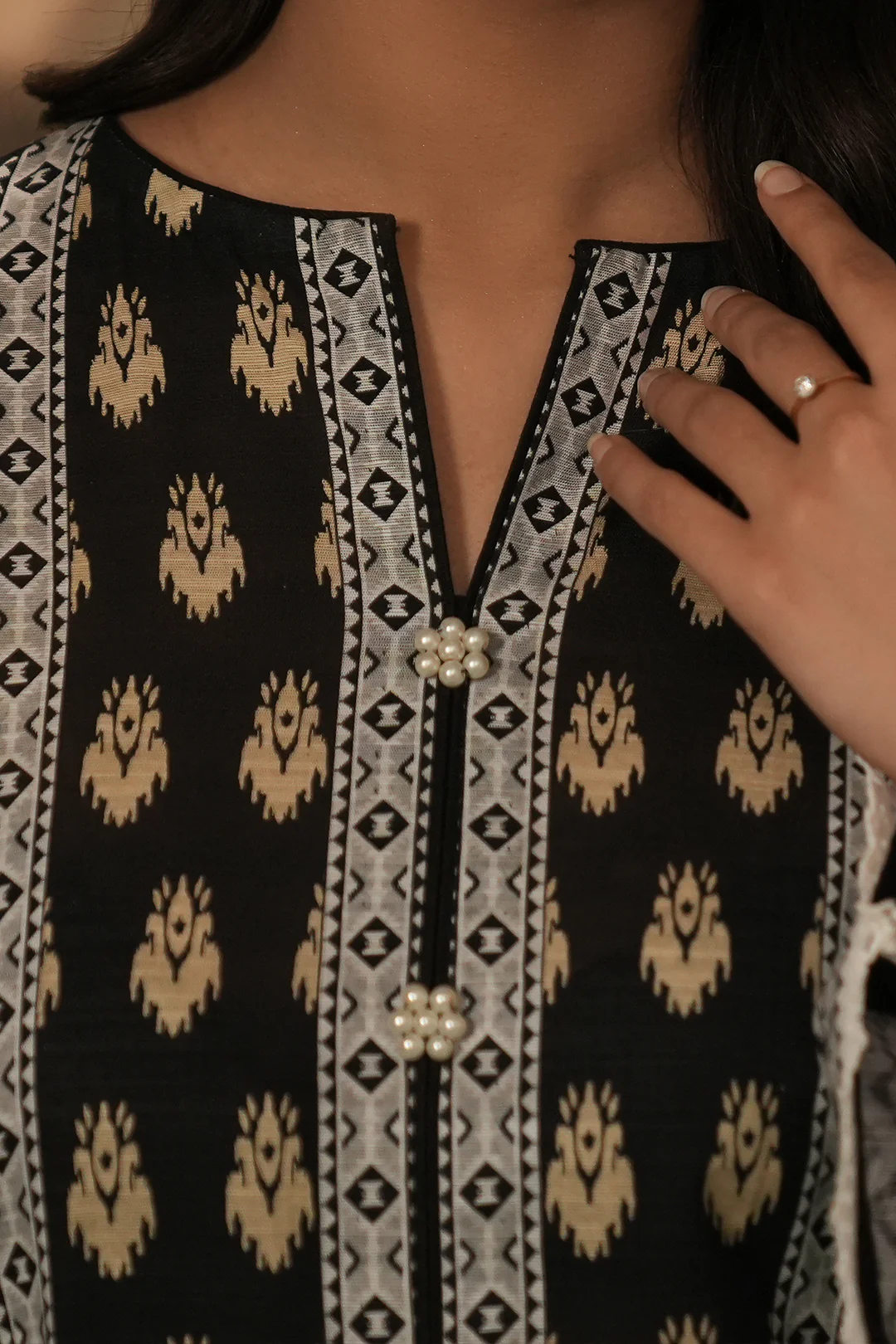 Shirt Shalwar Shawl - 0465 - Image 4