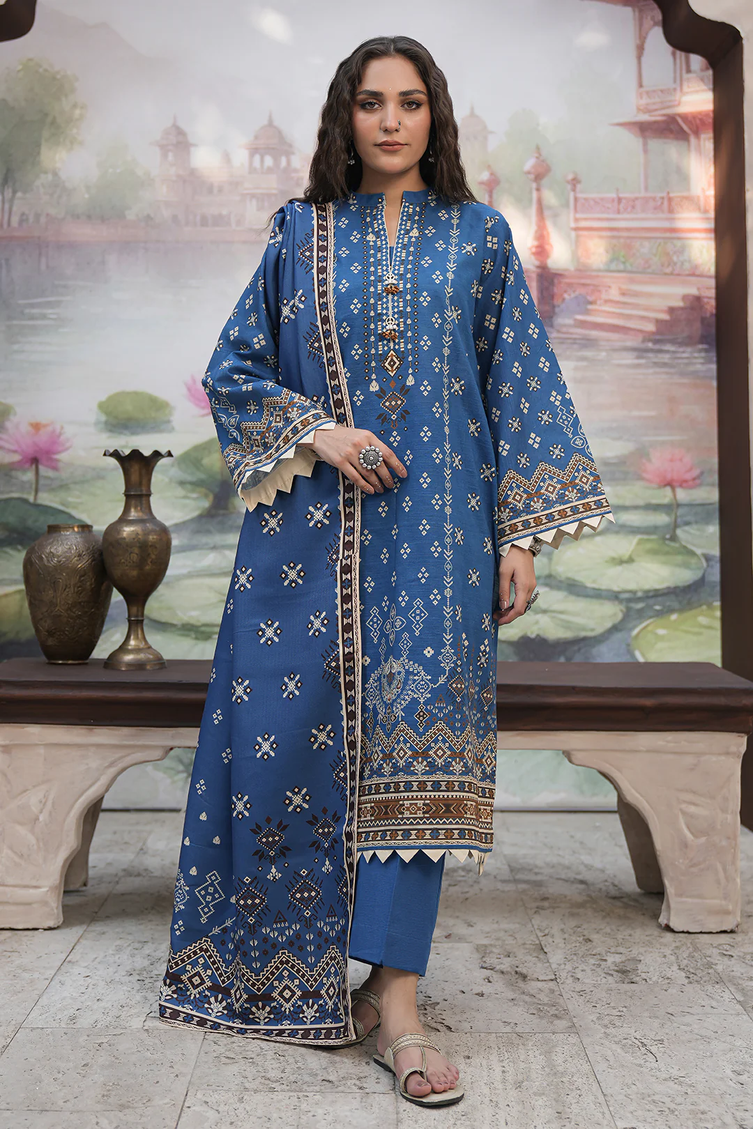 Shirt Shalwar Shawl - 0466