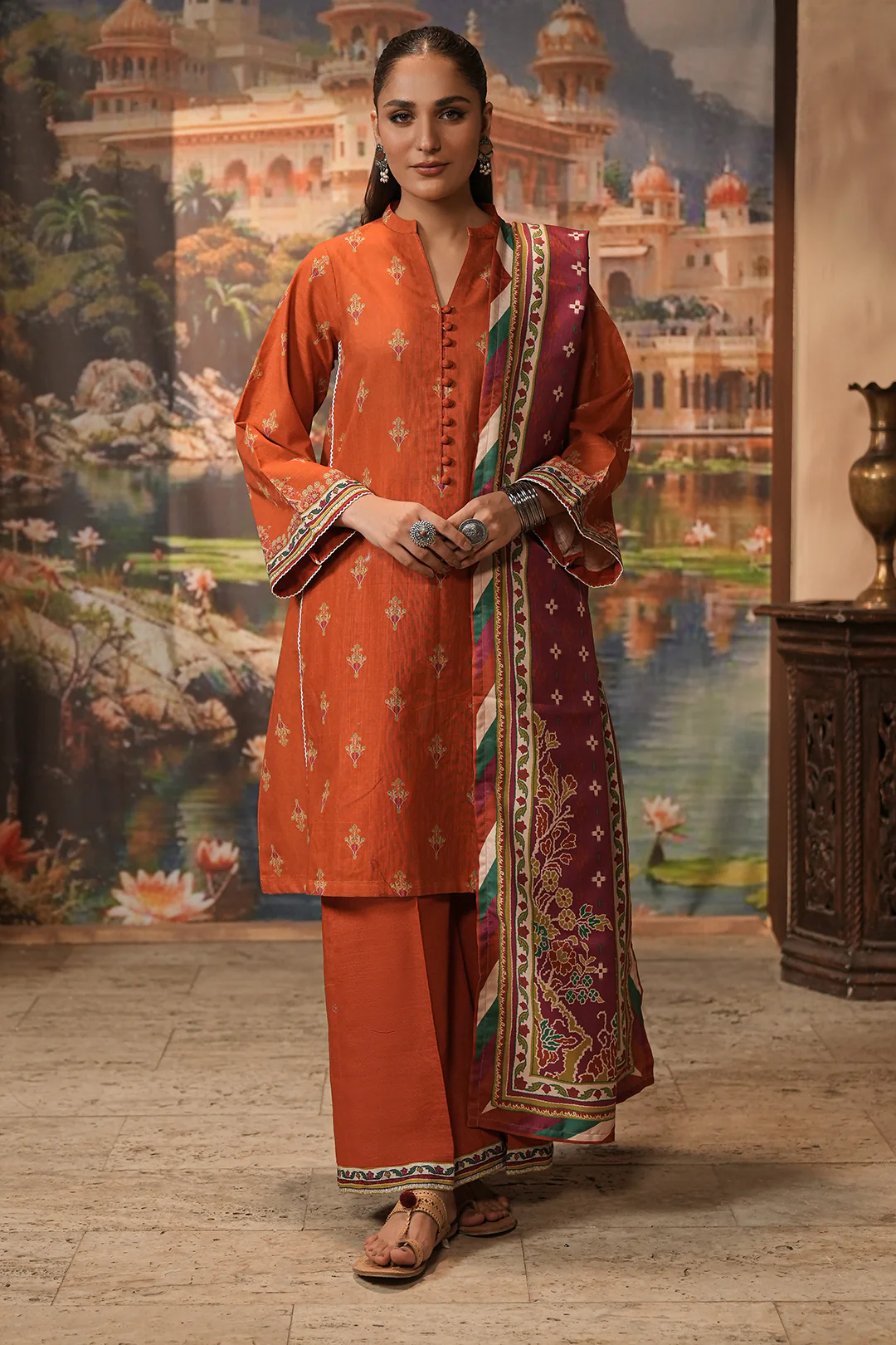 Shirt Shalwar Shawl - 0467