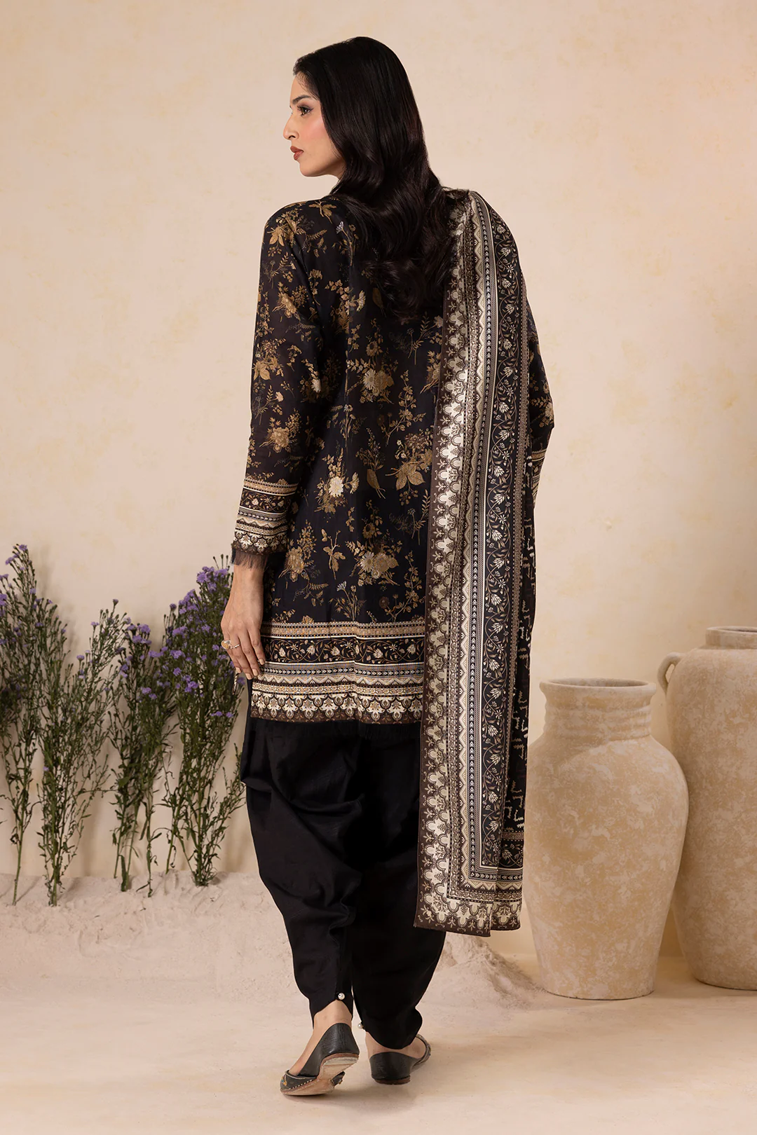 Shirt Shalwar Shawl - 0141 - Image 10