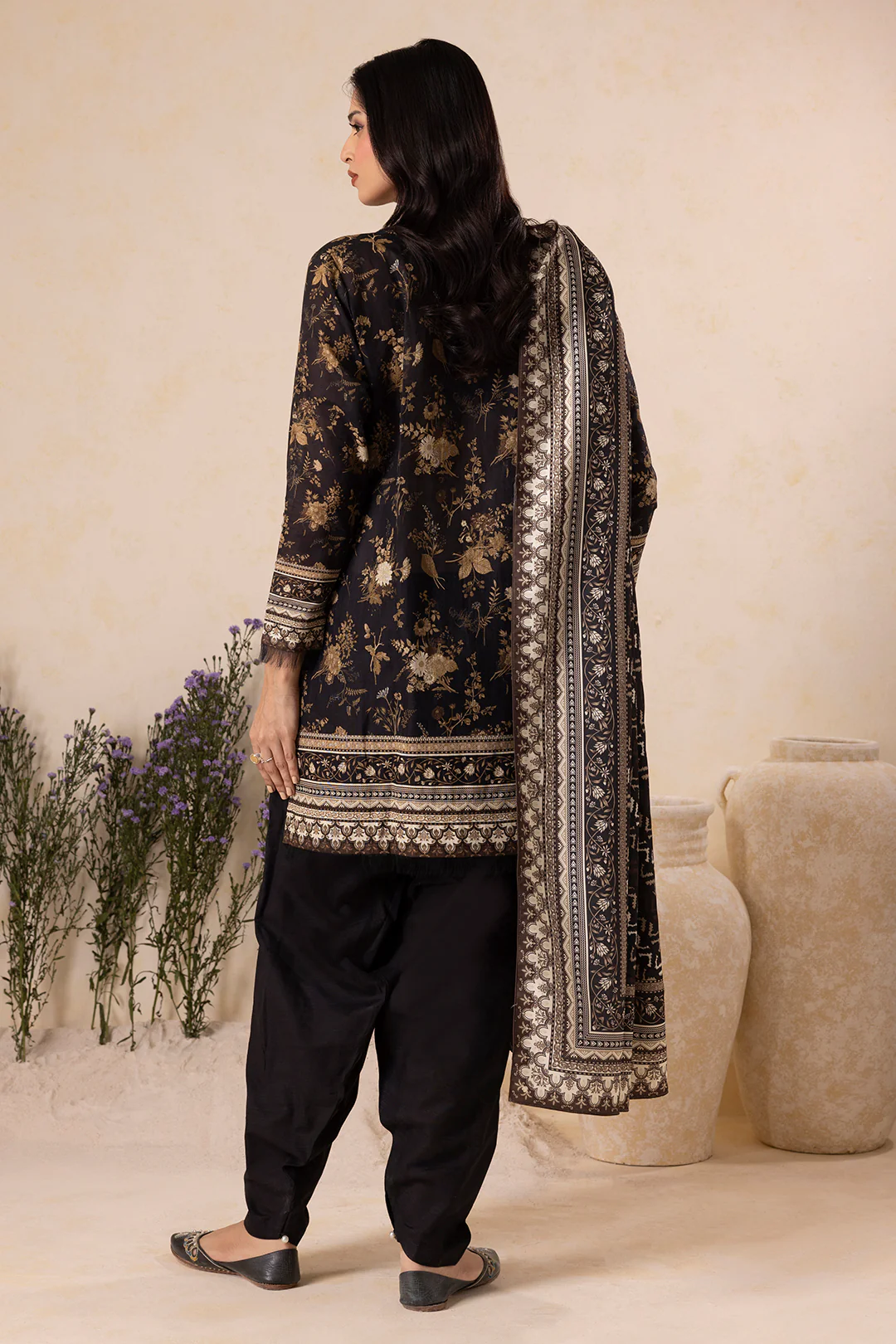 Shirt Shalwar Shawl - 0141 - Image 11