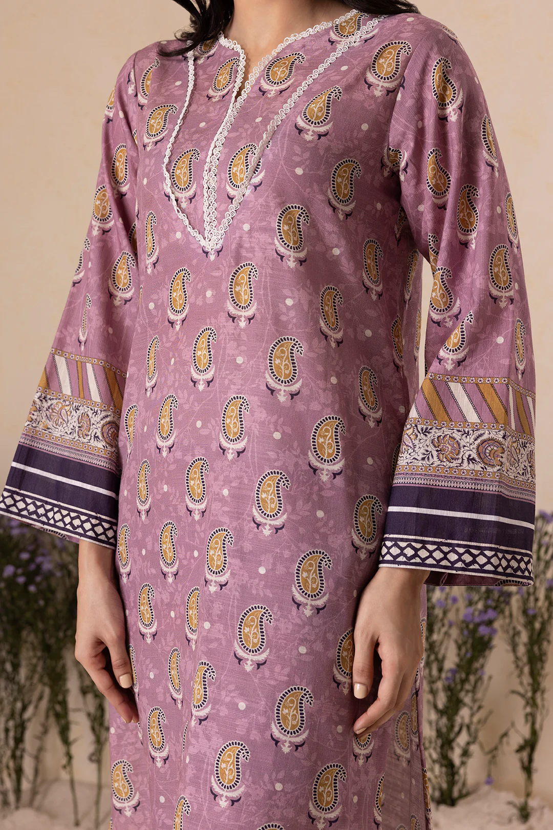 Shirt Shalwar Shawl - 0143 - Image 4