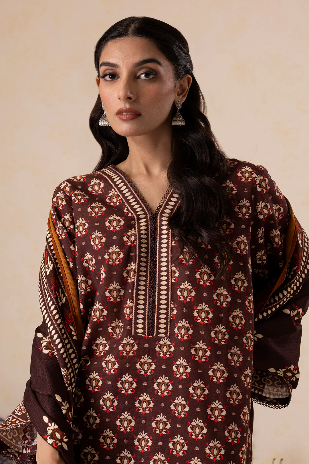 Shirt Shalwar Shawl - 0144 - Image 2