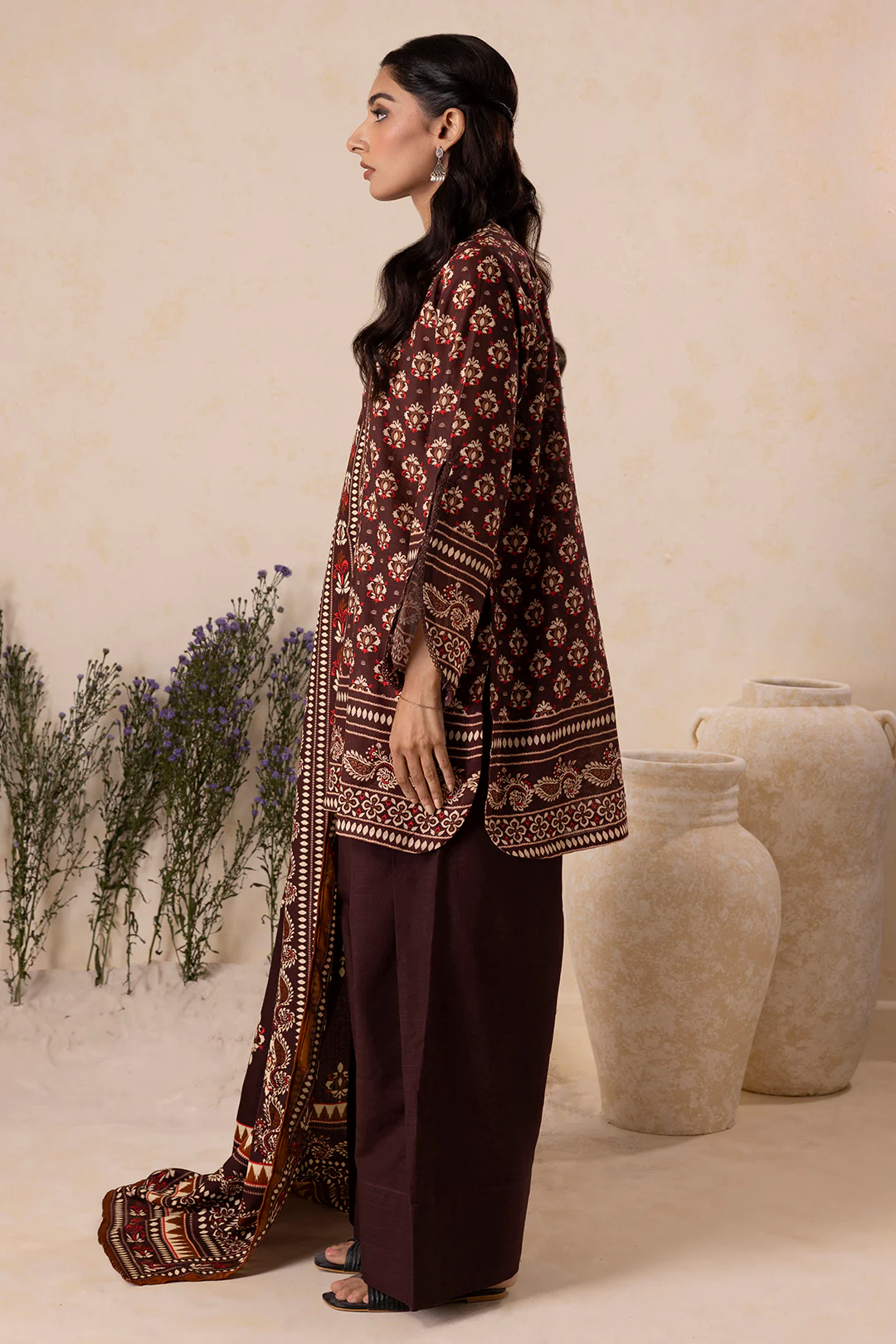 Shirt Shalwar Shawl - 0144 - Image 4
