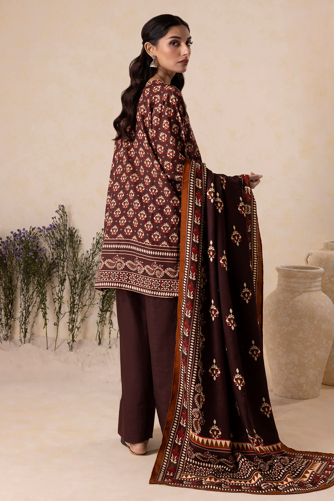 Shirt Shalwar Shawl - 0144 - Image 8