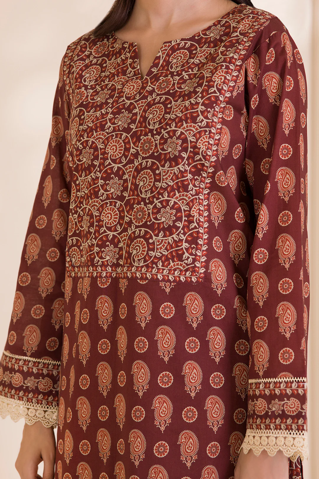 Embroidered Shirt Shalwar - 0012 - Image 8