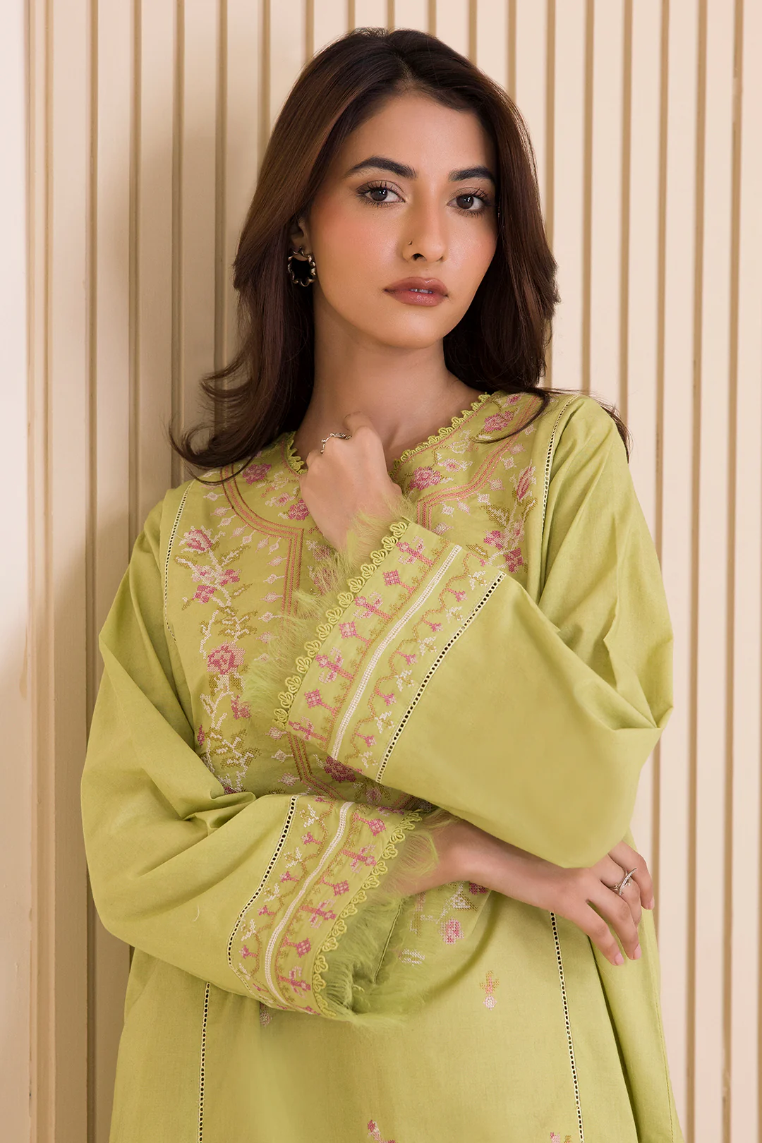 Embroidered Shirt Shalwar - 0014 - Image 3