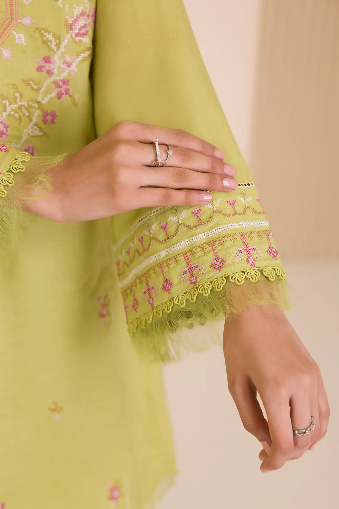 Embroidered Shirt Shalwar - 0014 - Image 6