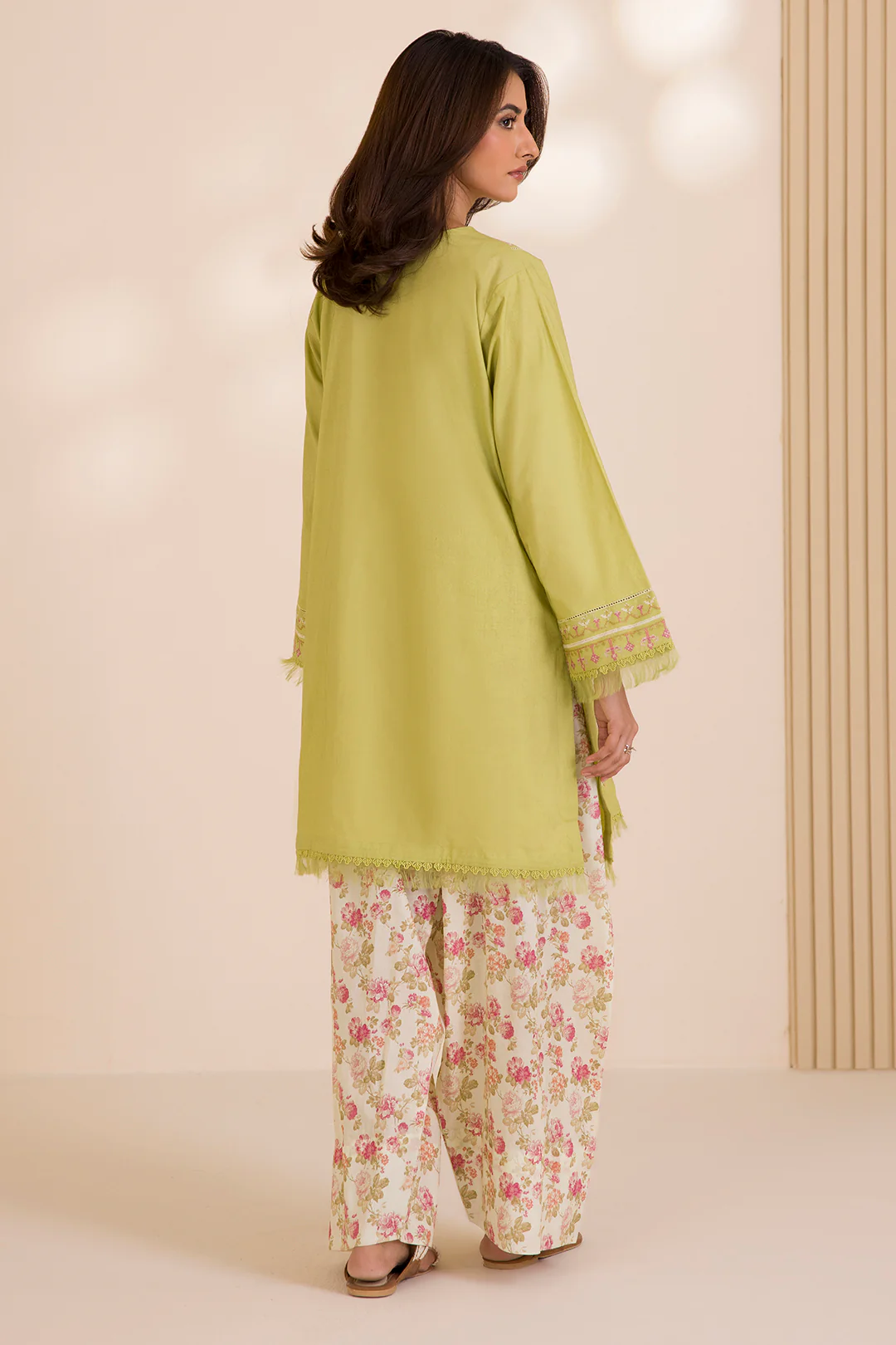Embroidered Shirt Shalwar - 0014 - Image 7