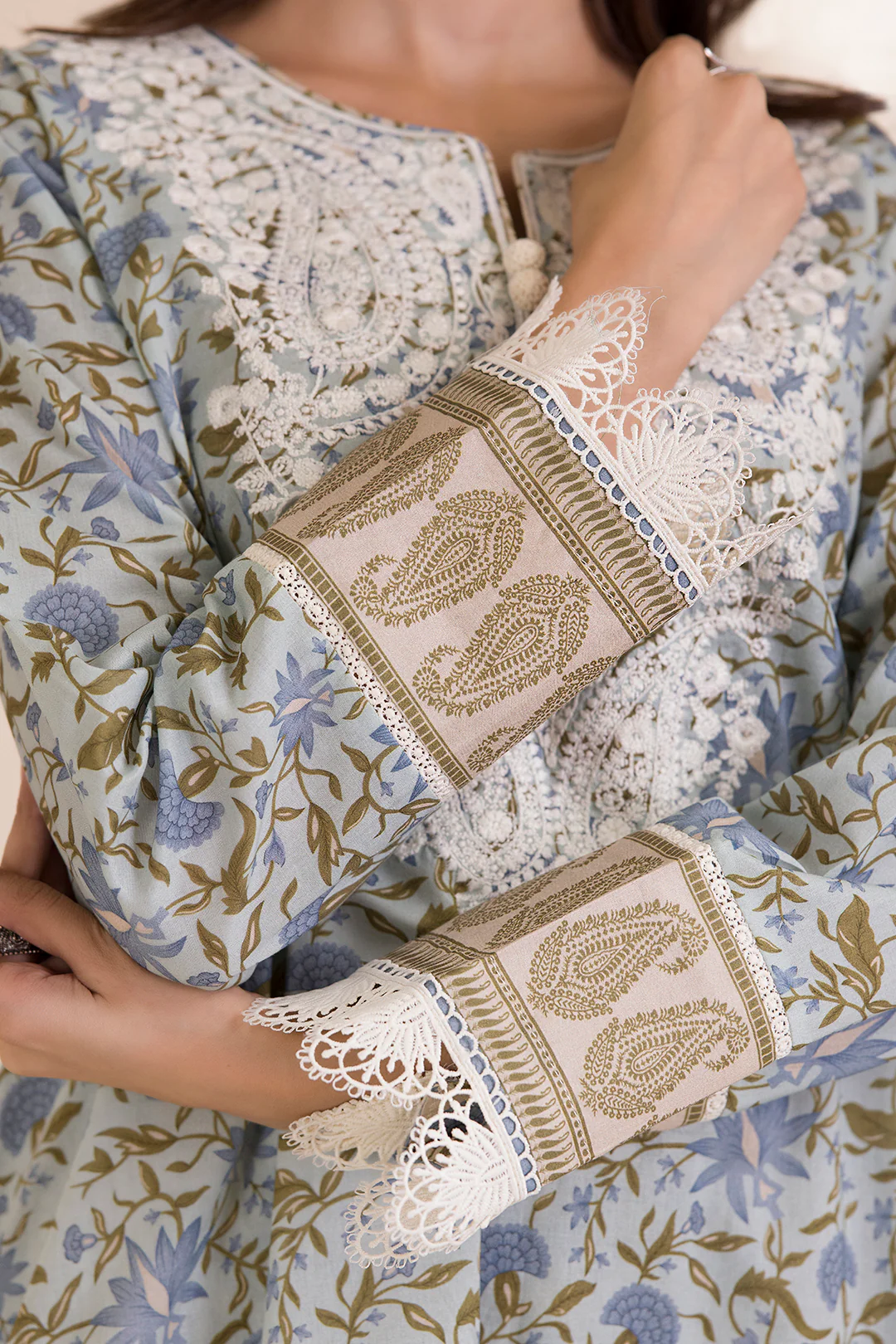Embroidered Shirt Shalwar - 0015 - Image 5