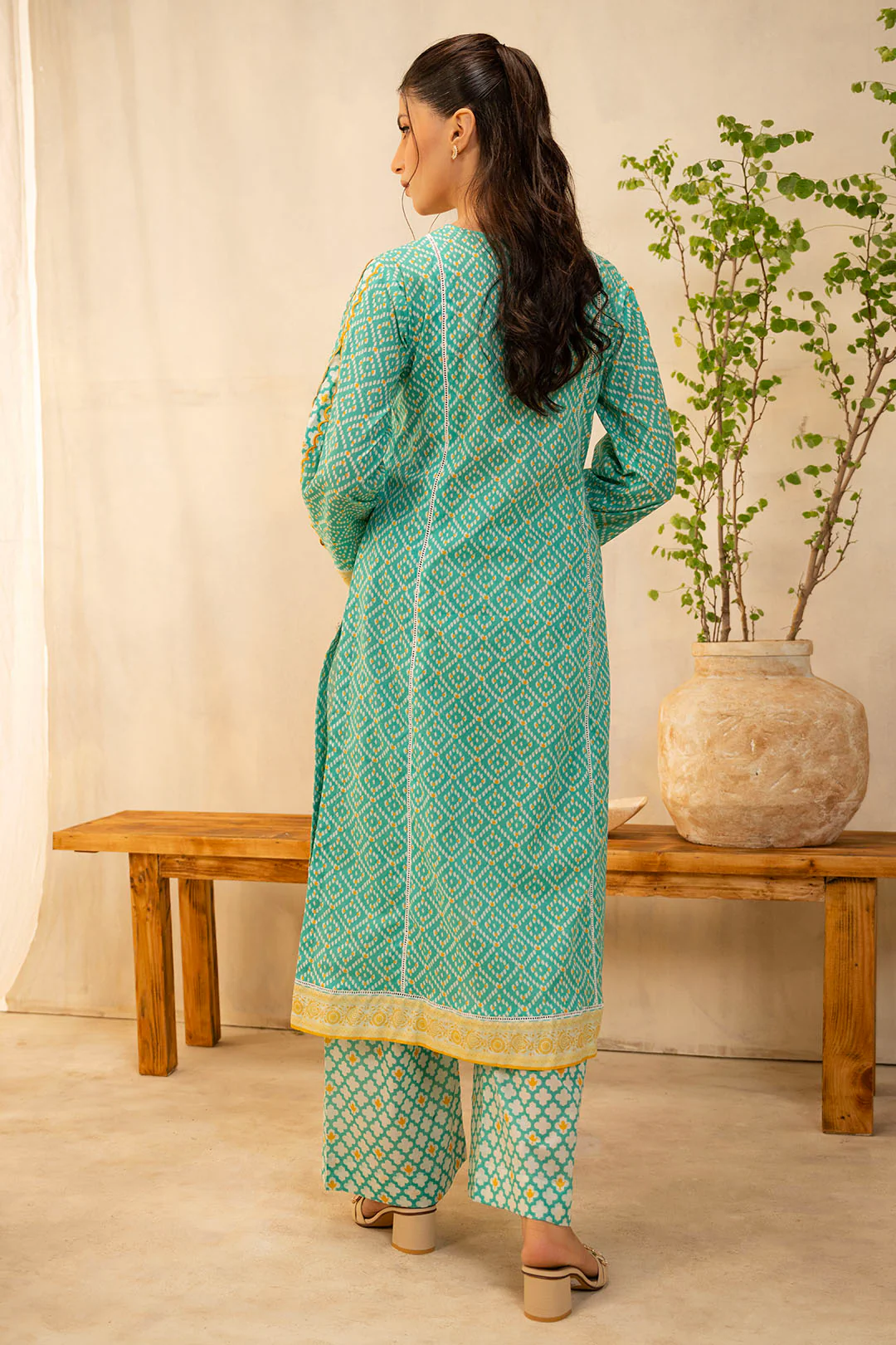 Embroidered Shirt Shalwar - 0096 - Image 4