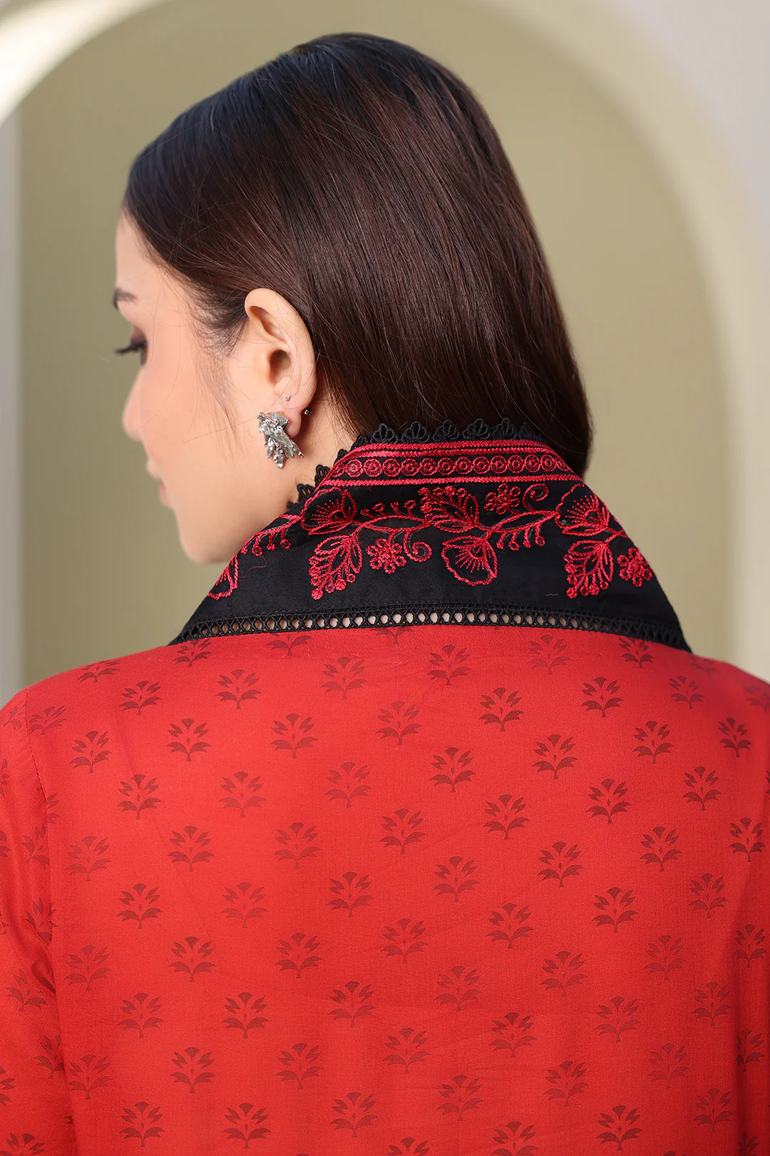 Embroidered Shirt Shalwar - 0168 - Image 8