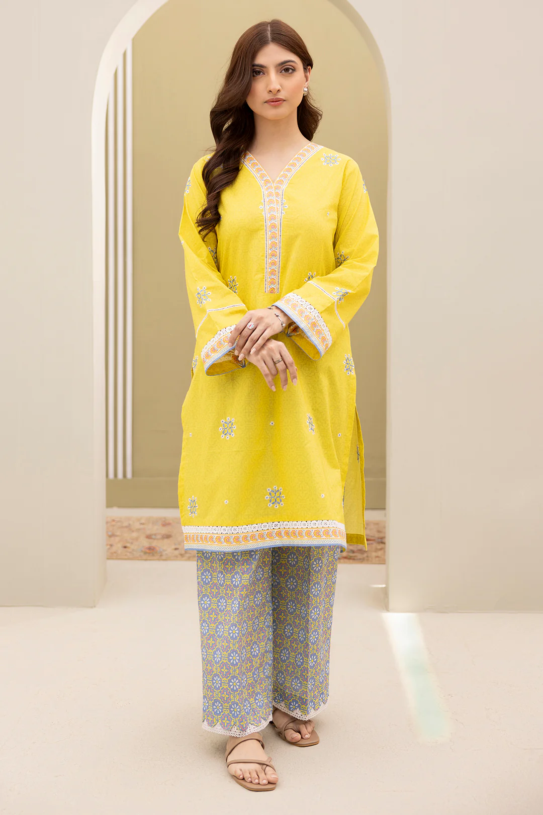 Embroidered Shirt Shalwar - 0310 - Image 2