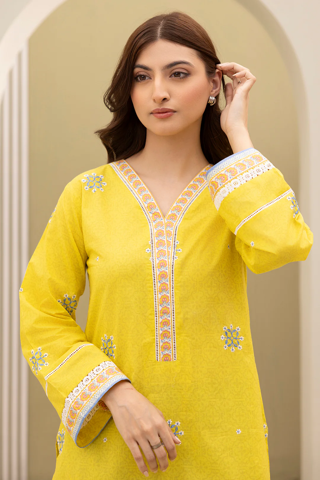 Embroidered Shirt Shalwar - 0310 - Image 3