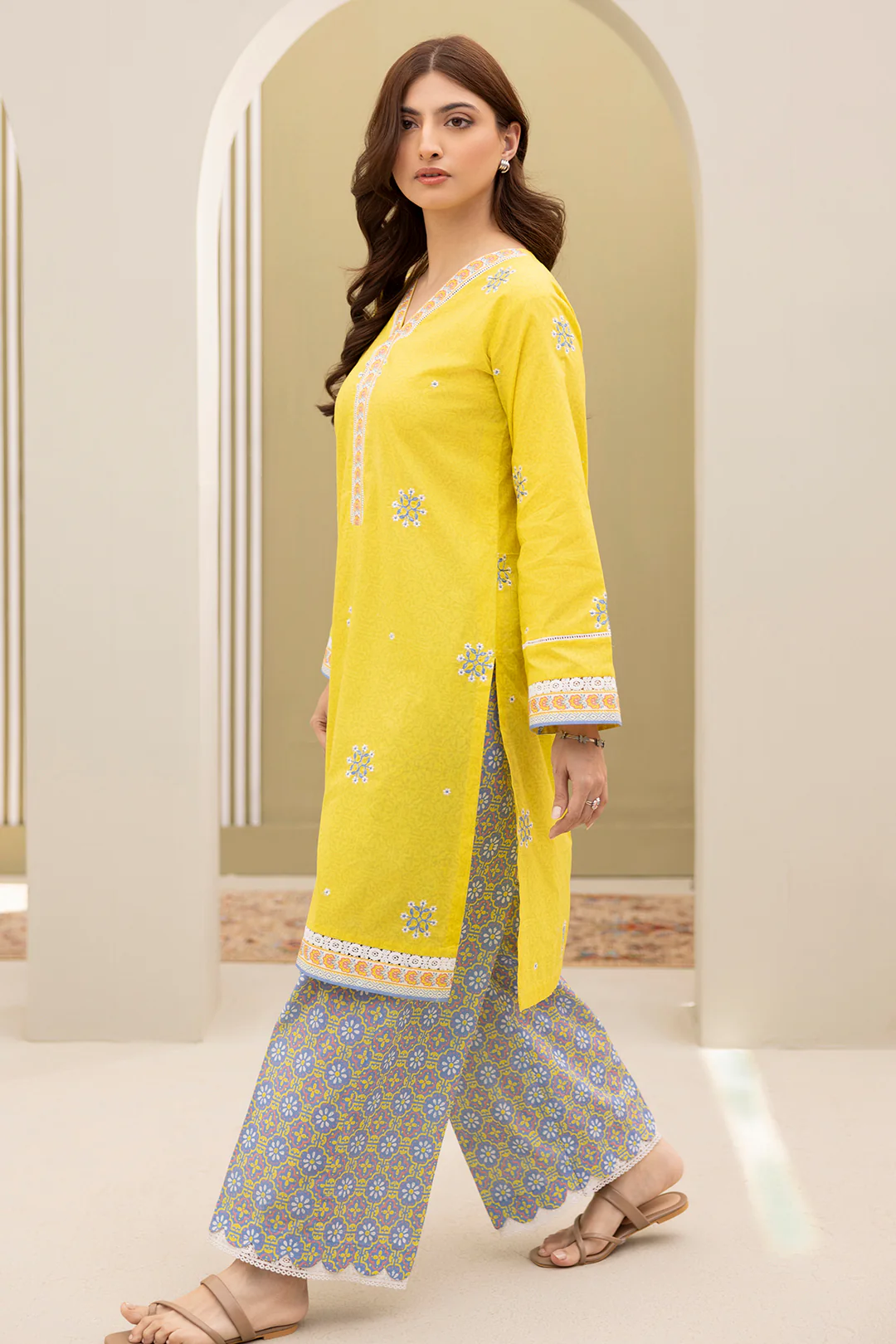 Embroidered Shirt Shalwar - 0310 - Image 4