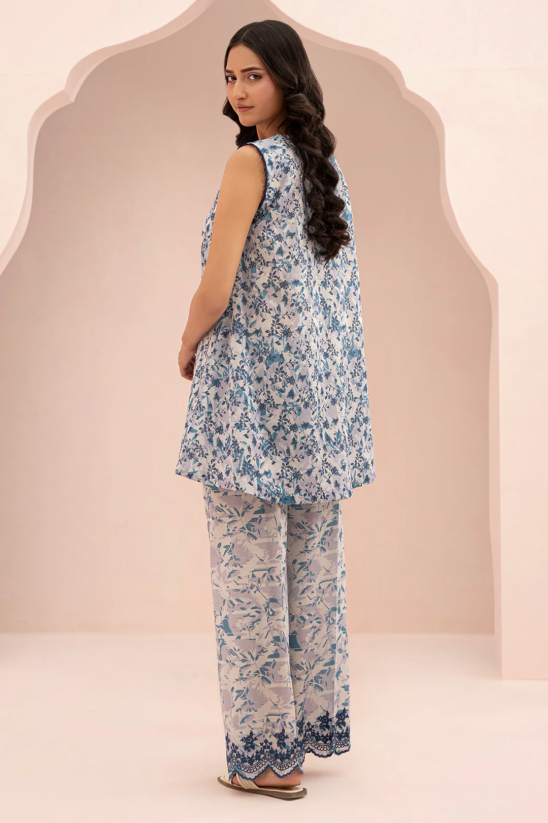 Embroidered Shirt Shalwar - 0416 - Image 5