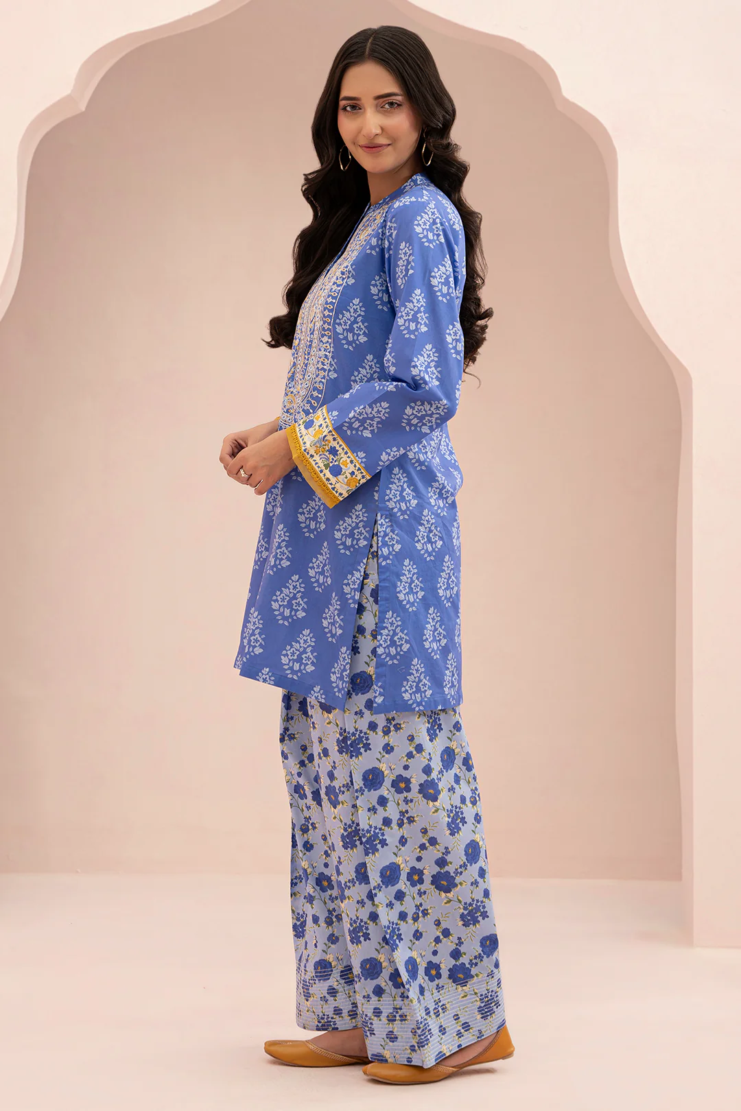Embroidered Shirt Shalwar - 0485 - Image 4