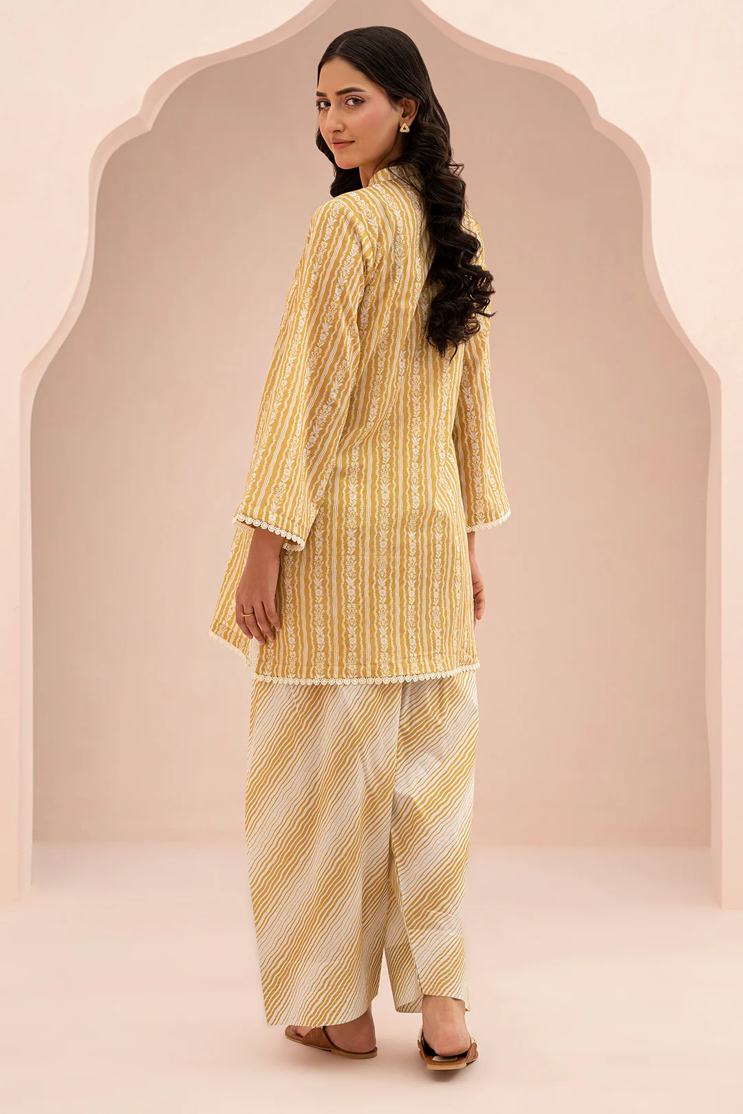 Embroidered Shirt Shalwar - 0551 - Image 6