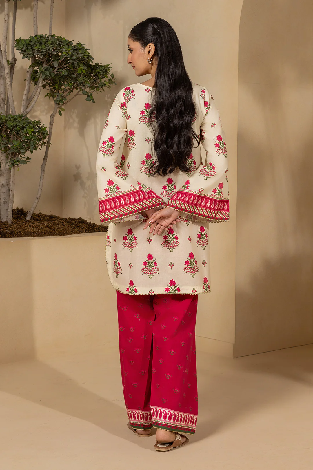 Embroidered Shirt Shalwar - 0409 - Image 8