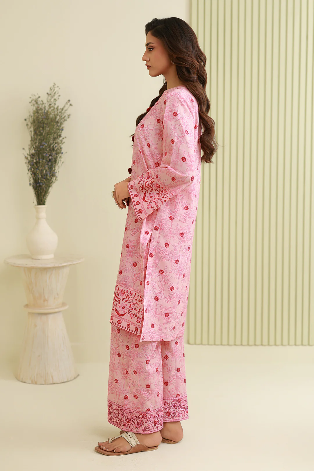 Embroidered Shirt Shalwar - 0412 - Image 6