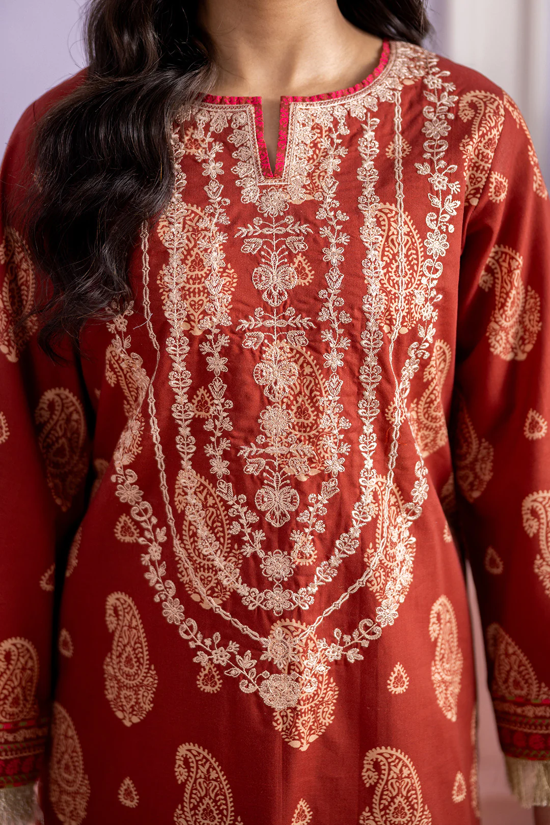 Embroidered Shirt Shalwar - 0529 - Image 6