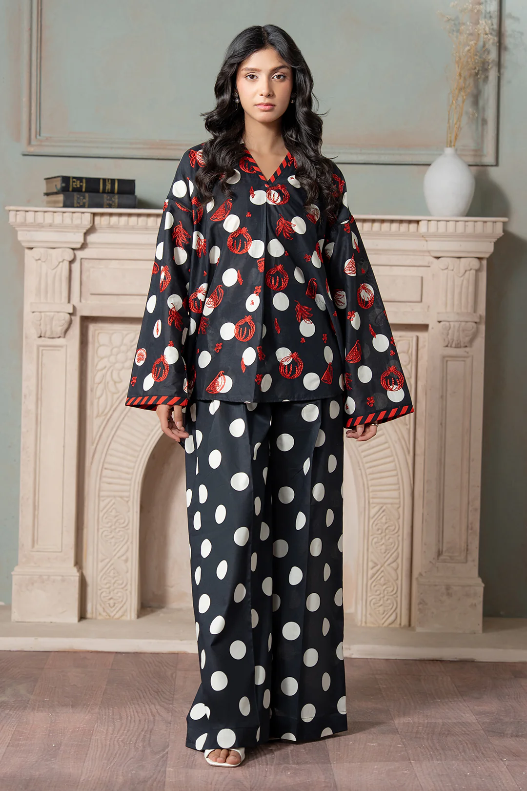 Embroidered Shirt Shalwar - 0531 - Image 4