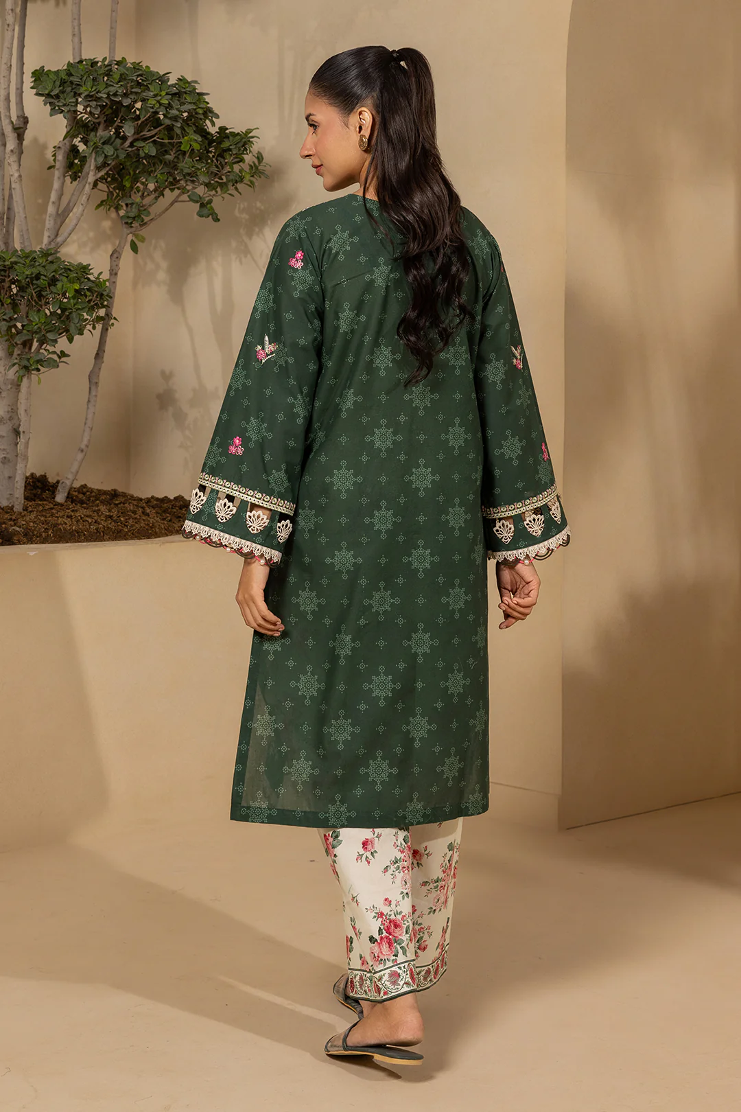 Embroidered Shirt Shalwar - 0604 - Image 7