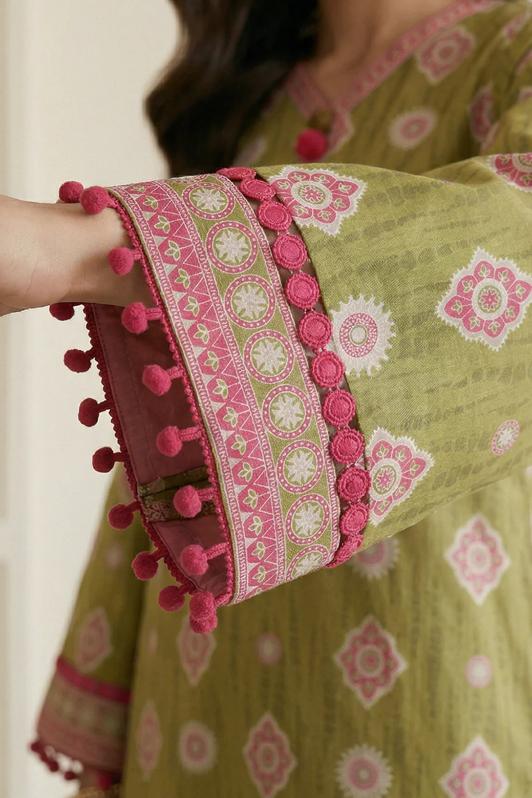 Embroidered Shirt Shalwar - 0673 - Image 6