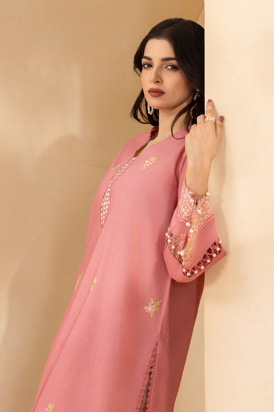 Embroidered Shirt Shalwar - 0742 - Image 3